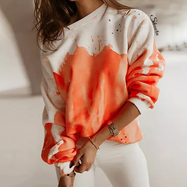 Orange creme sweater