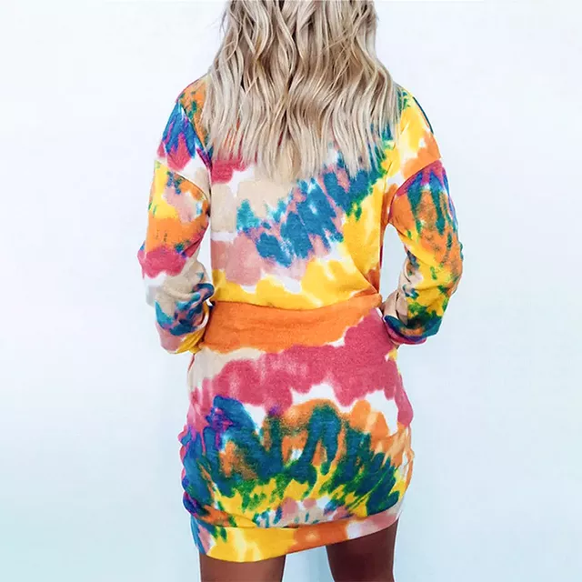 Tie dye dress