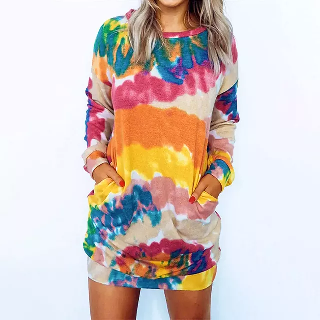 Tie dye dress